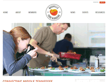 Tablet Screenshot of nashvillefoodbloggers.com